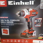 Einhell 18V 1/2in Cordless Drill Driver- TE-CD 18 Li E Kit