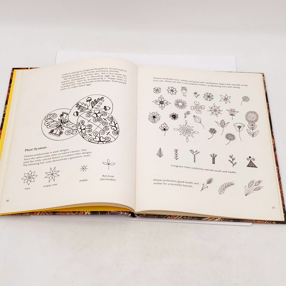 Eggs Beautiful How to Make Ukrainian Easter Eggs Book 1975 Hooked