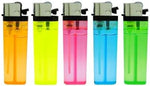 Disposable Lighter 3" Child Resistant Assorted Colors Pack of 50