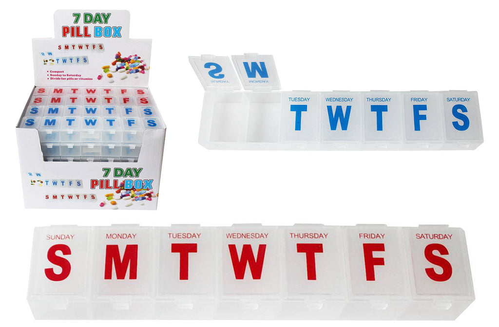Pill Organizer (Jumbo) (7 Days x 1 Time)