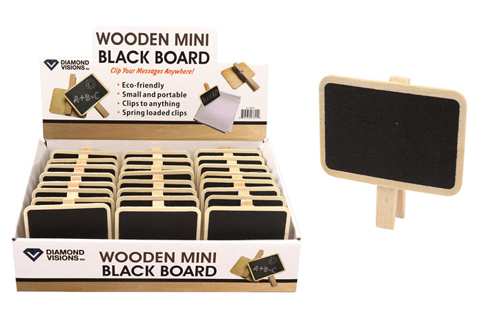 Wooden Mini Black Board