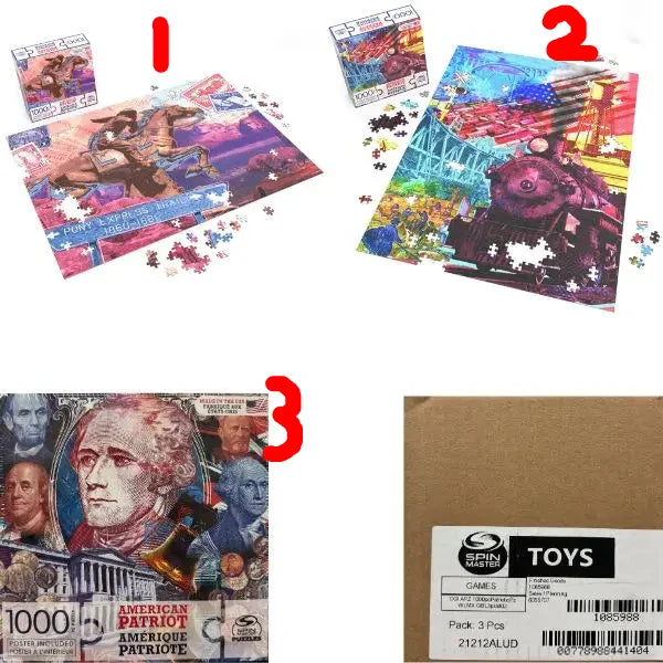 Spin Master Puzzles - 1000CT American Patriot Series