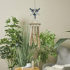 The Ship Wheel - 38" Bamboo Wooden Windchime