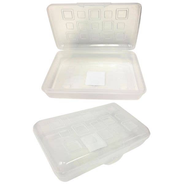Sterlite Storage - 8"x5" - Plastic Snap Clip Storage Box