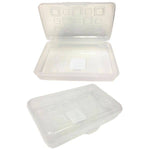 Sterlite Storage - 8"x5" - Plastic Snap Clip Storage Box