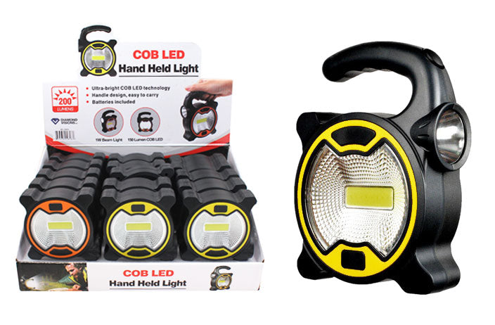 Hand-Held COB LED + LED Worklight