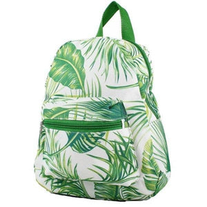 Palm Tree Leaves Back Pack