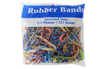 Rubber Bands (Assorted) (1/2 lb.)
