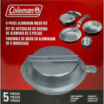 Coleman Camping - 5PC Aluminum Mess Kit - Lightweight and Compact