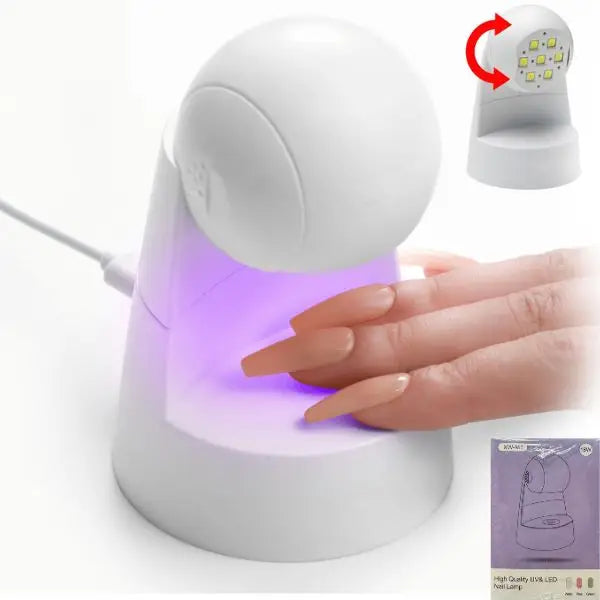 UV LED Nail Lamp - USB Charging - #XW-M1 - 18 Watt With Timer