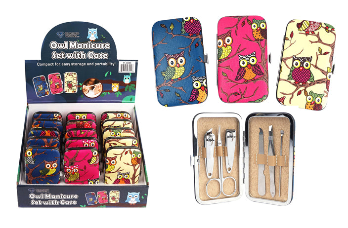 Manicure Set (6 PC) (Owl)