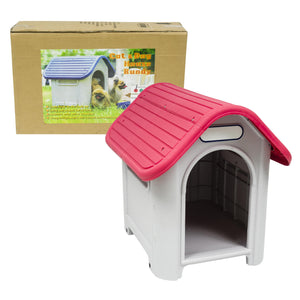 Rundy Red / Gray Dog House