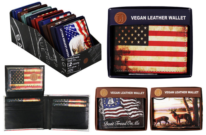 AMERICANA WALLET (VEGAN LEATHER)