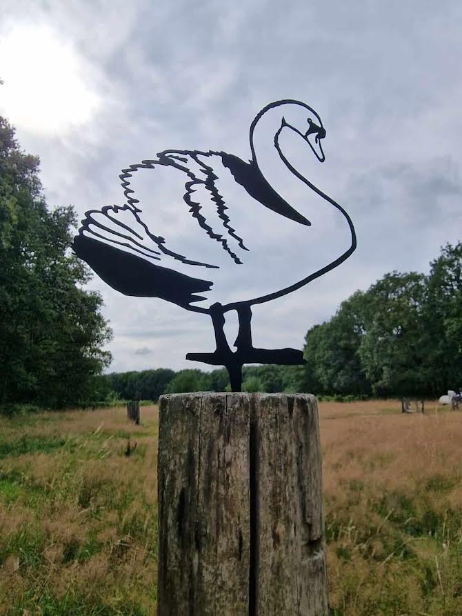 Metal Swan