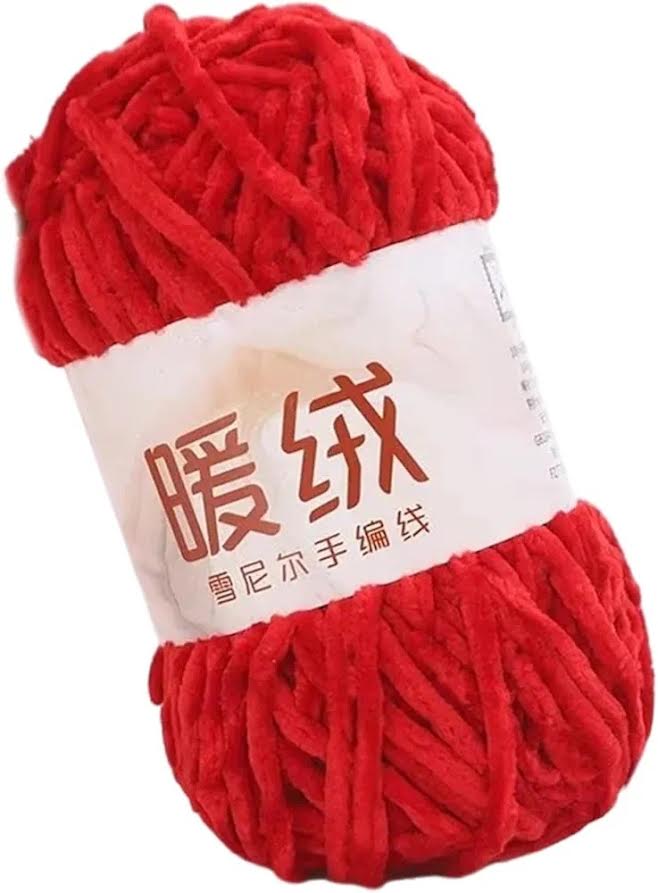 2 pack 100g Crochet Yarn Cochet Yarn 87.5 Yard Baby Blanket Yarn for Knitting Crocheting Blanket 6mm Wide