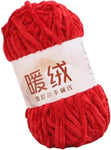 2 pack 100g Crochet Yarn Cochet Yarn 87.5 Yard Baby Blanket Yarn for Knitting Crocheting Blanket 6mm Wide