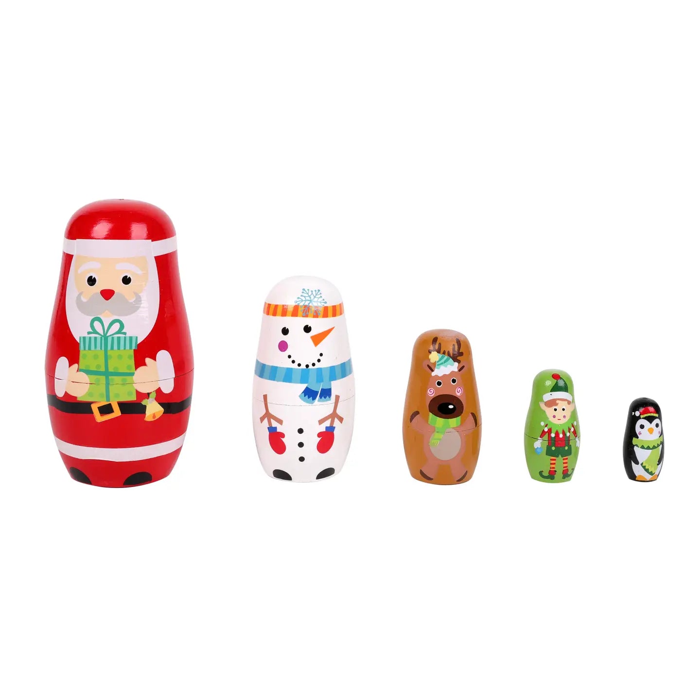 Christmas Nesting Dolls (Set of 5)