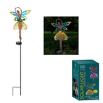 Regal Art & Gift Dancer Solar Garden Stake Yellow Metal/Plastic