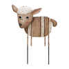 Farm Garden Stake Sheep Metal 13.75"x1.75"x18"H
