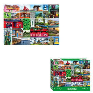 Ireland 500 Piece Puzzle Made In USA 26.75"x19.25"