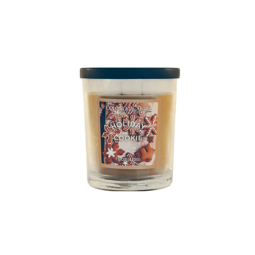 Jar Candle Colonial Candle Of Cape Cod Holiday Cookie 2 Wick 15oz