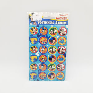 4 Sheets Mickey Mouse Stickers-96 Stickers