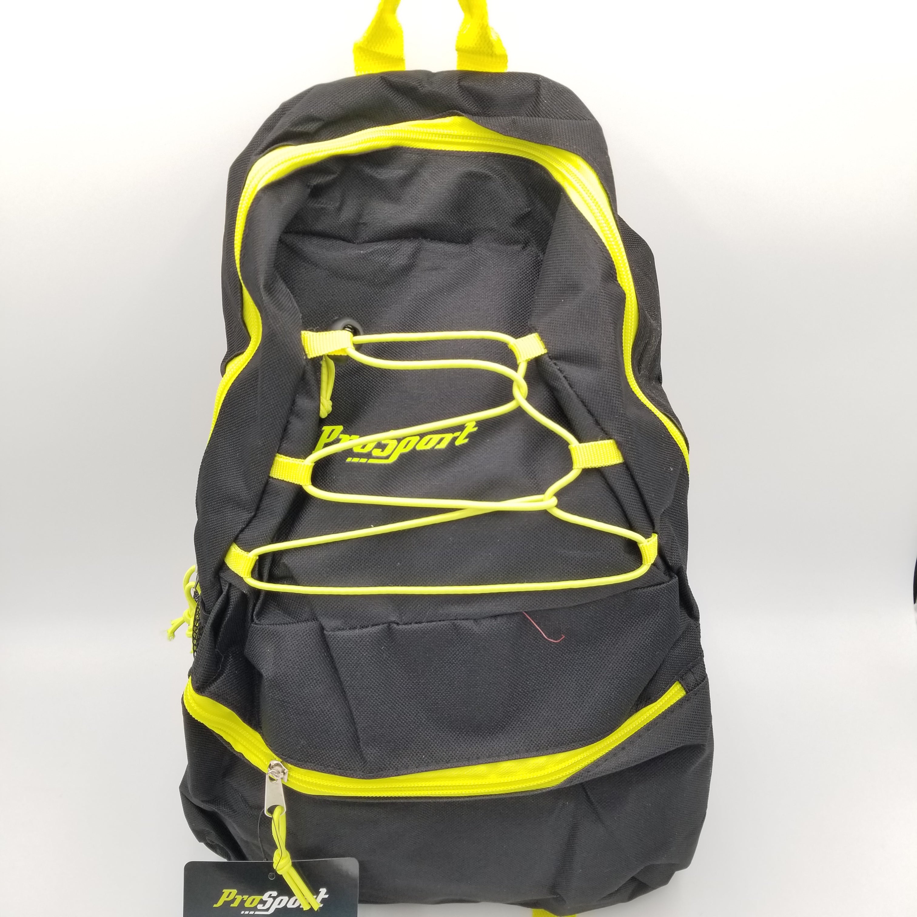 ProSport Backpack- Black/Yellow