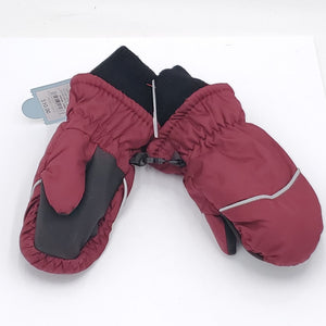 Cat & Jack 12-24 Months Girl’s 3M Thinsulate Water Resistant Burgundy Mittens