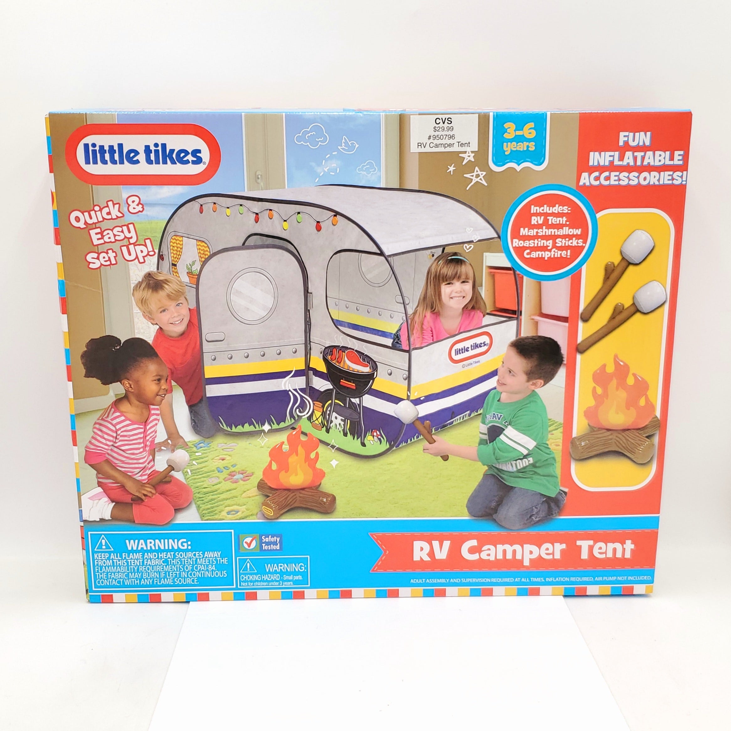 Little Tikes RV Camper Tent Hooked on Pickin'