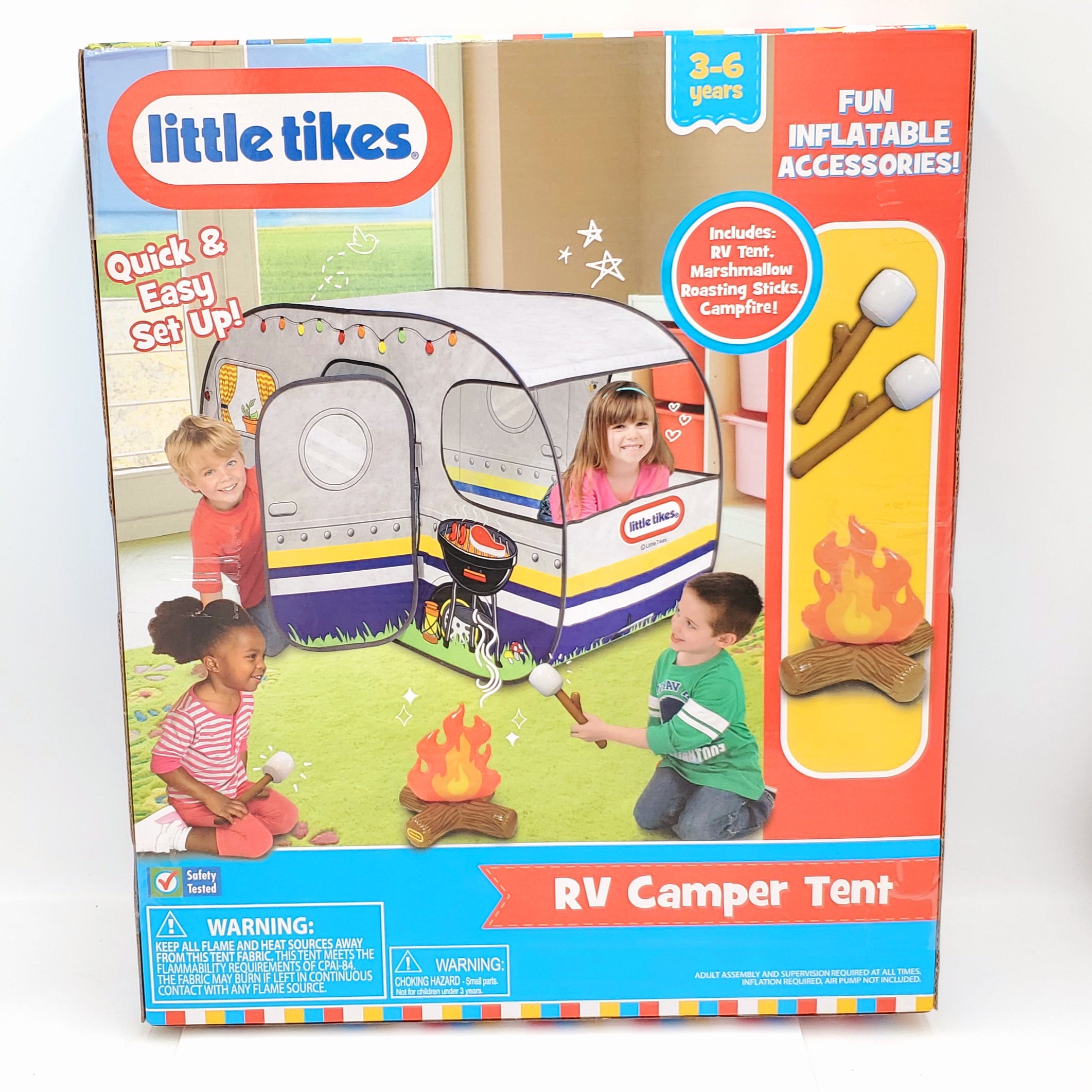 Little Tikes RV Camper Tent Hooked on Pickin'