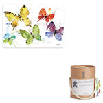 120 Piece Flock Of Butterflies 8x10, Puzzle In Gift Box