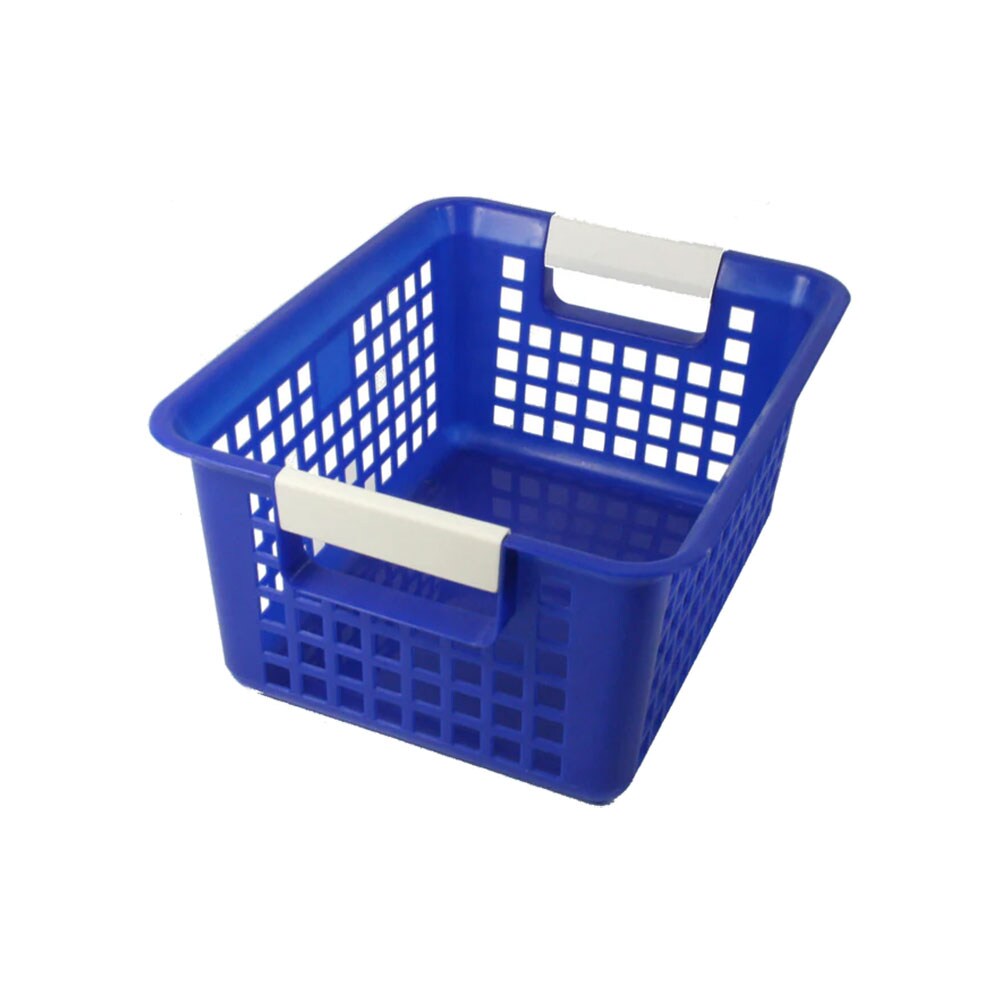 Letter Basket w/Label Plastic 14"x11.25"x7"H