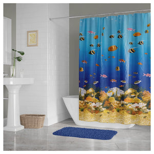 Shower Curtain, Underwater, 70"Lx72"H