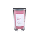 Jar Candle Citron Berry 2 Wick Essential Oil Infused, Lemon, Orange, Grapefruit 17oz