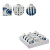 White & Blue Mini Bud Vase 3 Asst