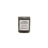 Jar Candle Amber Oakwood Leafy Greens, Rich Spices, Natural Wood w/Lid 6.5oz