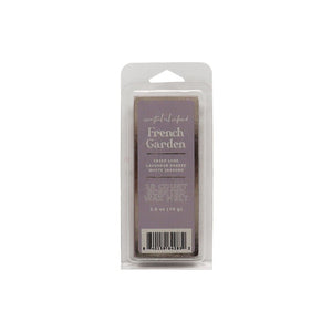 French Garden Wax Melt, Crisp Lime, Laender Breeze, White Jasmine 2.5oz
