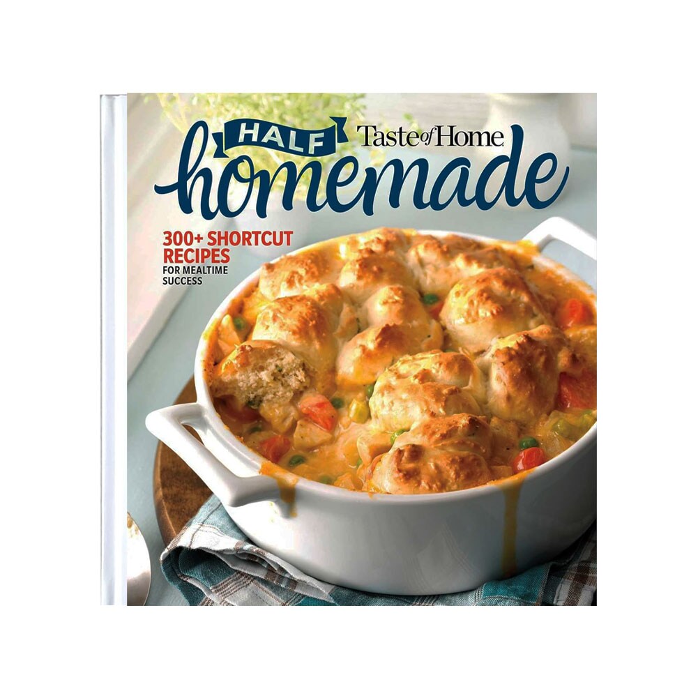 Taste Of Home Half Homemade Hard Cover Book, 330 Shortcuts, 320 Pages, 8.7"Lx9.2"H