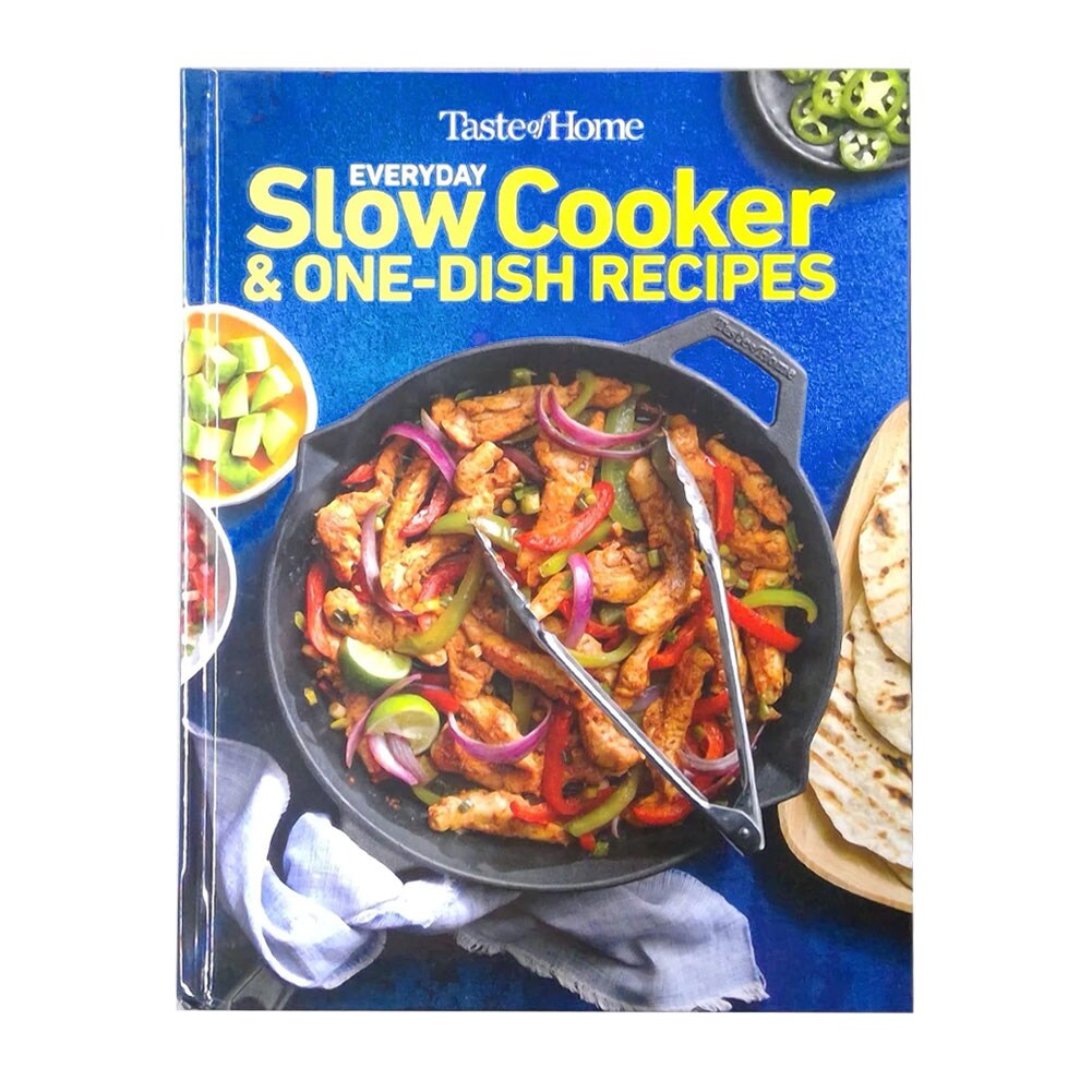 Taste of Home Everyday Slow Cooker/1-Dish Recipes Hard Cover Book 256 Pages 8.25x11