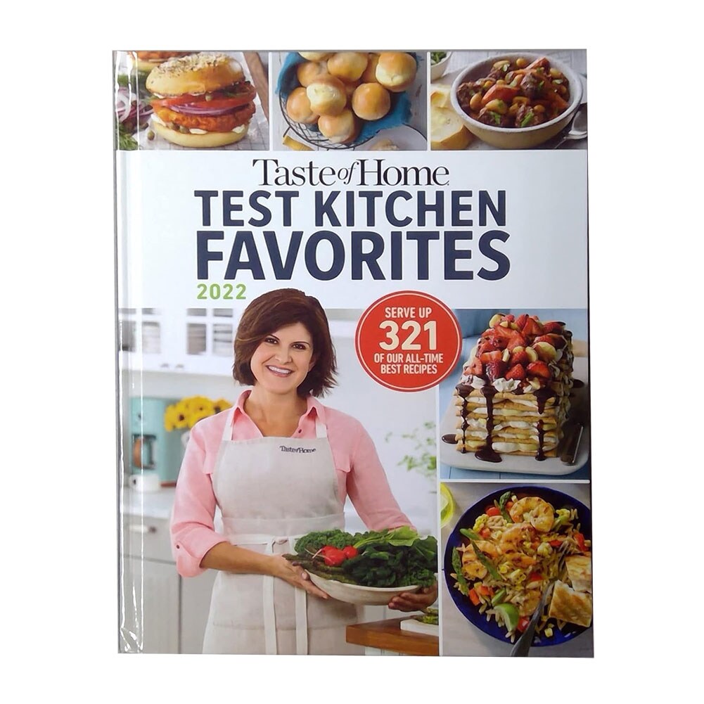 Taste of Home Test Kitchen Favorites Hard Cover Book, 240 Pages 8.25"x11"