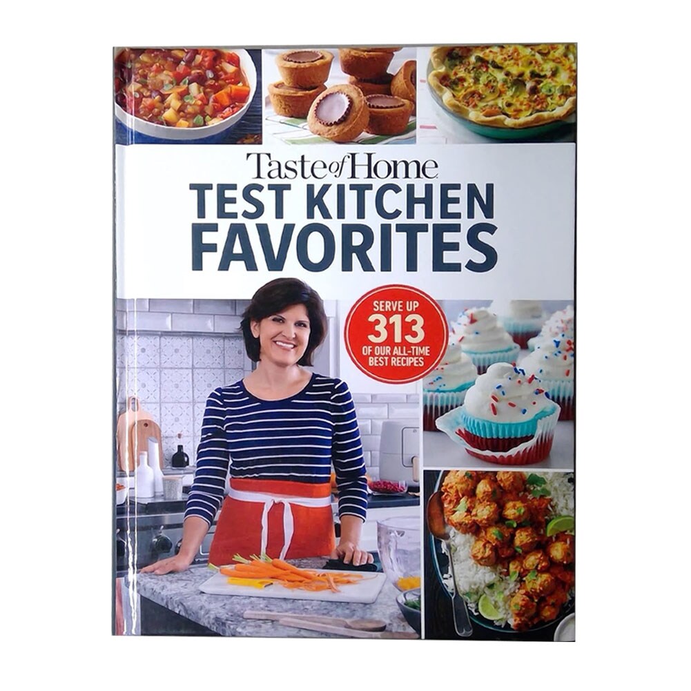Taste of Home Test Kitchen Favorites Hard Cover Book, 240 Pages, 8.25"x11"