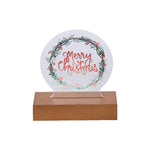 Light Up Acrylic Merry Christmas Sign