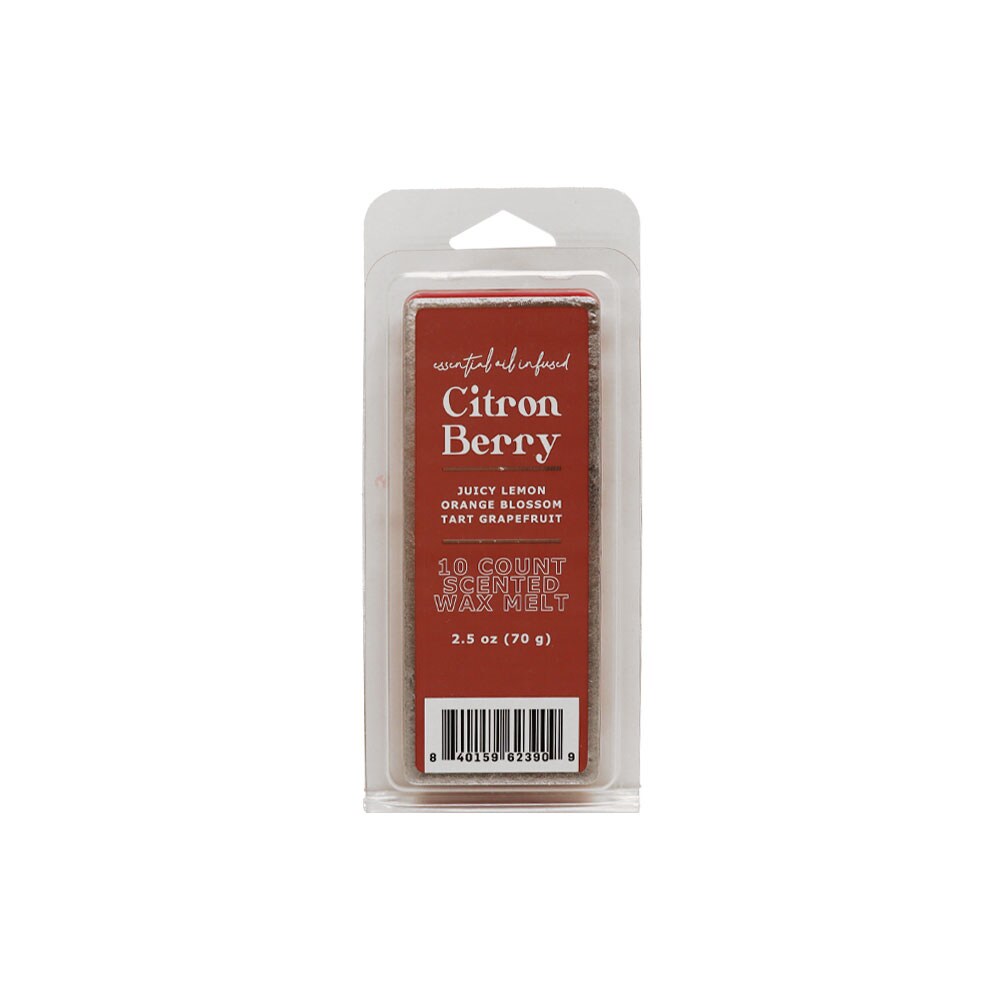 Citron Berry Wax Melt Juicy Lemon, Orange Blossom, Tart Grapefruit 2.5oz
