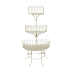 3 Tier Cream Metal Plant Stand