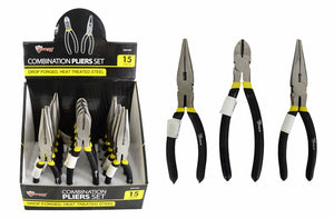 DIAGONAL/LONG NOSE PLIERS Or Wire Cutters 8"