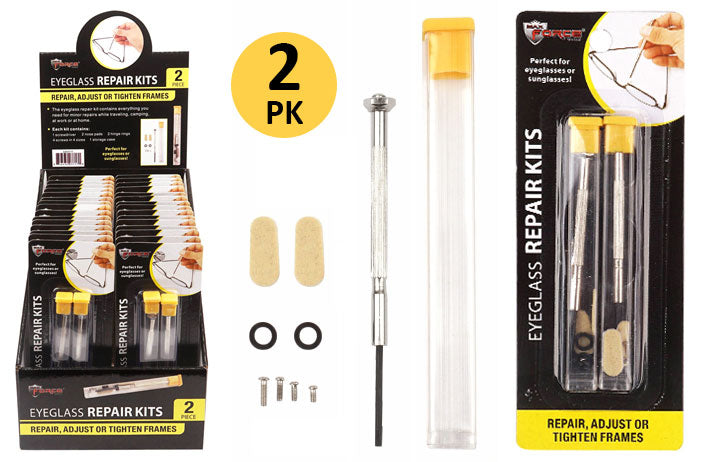 EYEGLASS REPAIR KITS (2 PK X 10 PC)