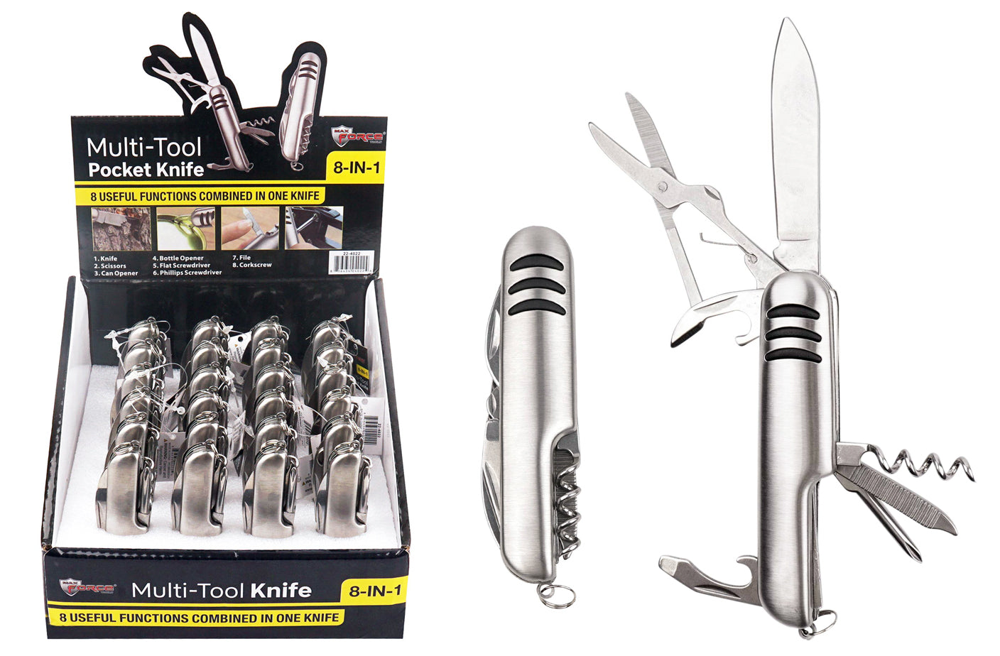 Multi-Tool Pocket Knife (8-in-1)