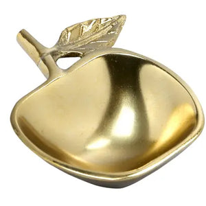 Gilded Apple Bowl