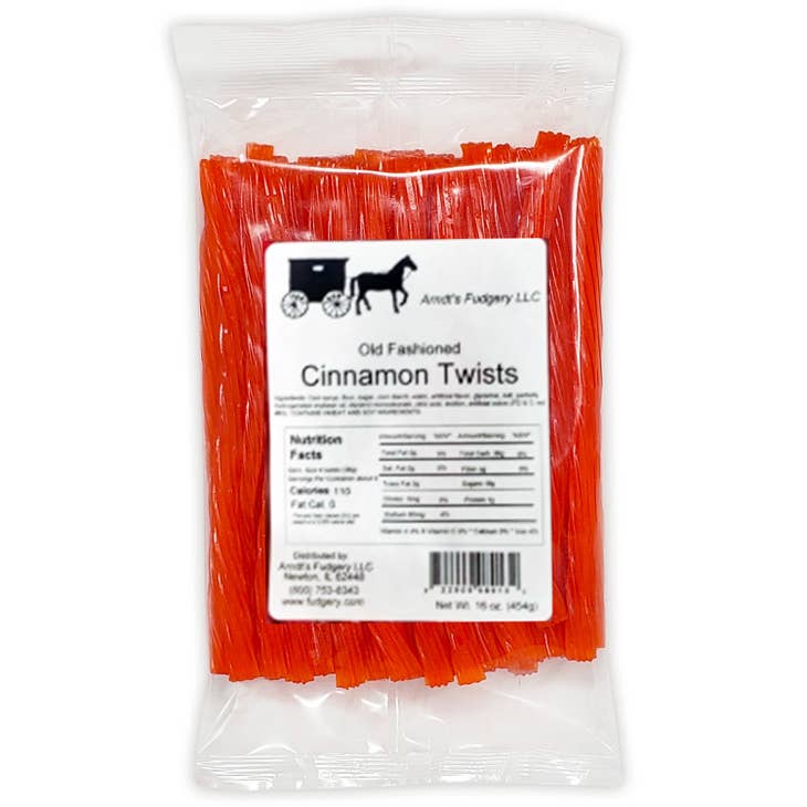 Amish made Licorice Twists 16 oz. Bag