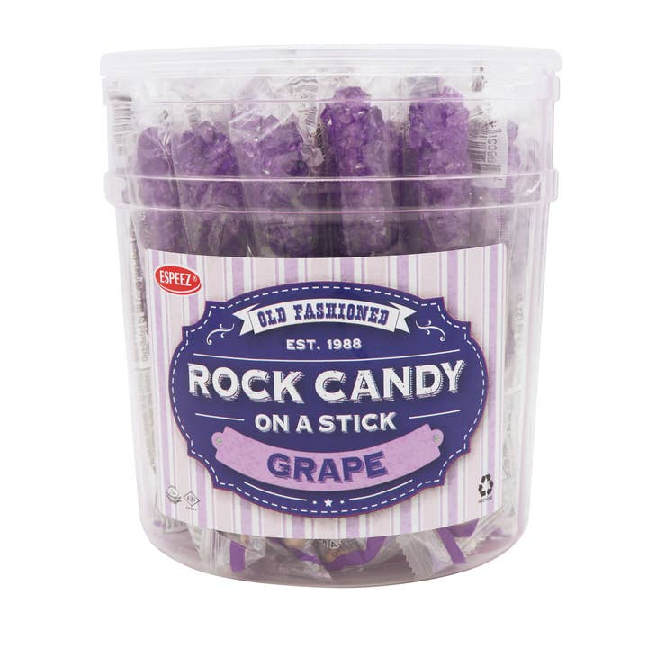 Rock Candy Sticks Grape, 0.8oz (1 Piece)